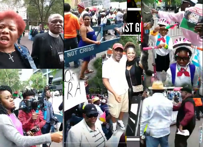 Igbo protest at UN